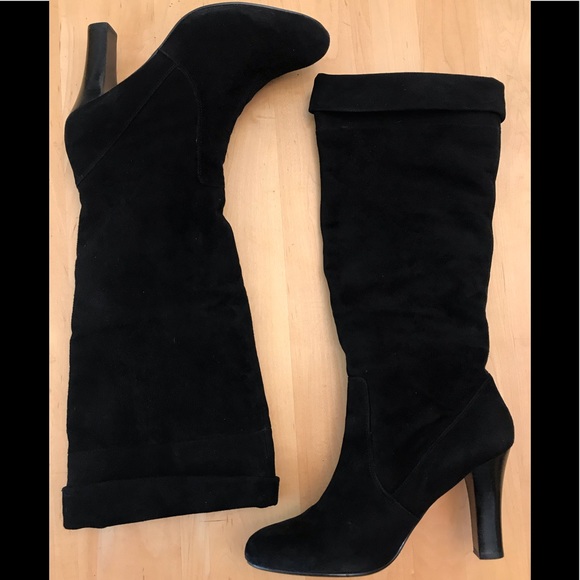 NWOT NINE WEST Sz9M SUEDE BOOTS - Picture 1 of 7